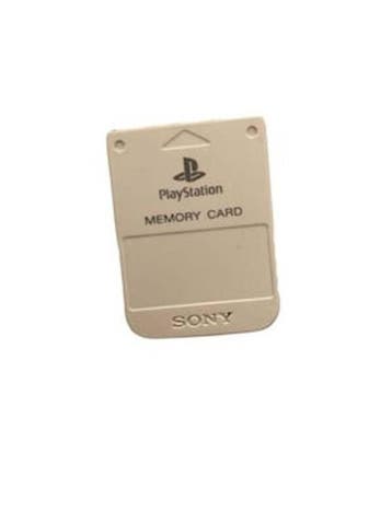 Sony PS1 1MB Memory Card Wit (PS1 Accessoires), Games en Spelcomputers, Ophalen of Verzenden, Zo goed als nieuw