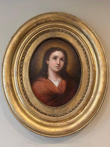 École italienne (XIX) - Portret jonge Jezus, Antiek en Kunst