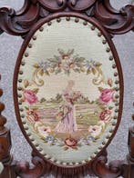 Fauteuil - Walnoot, Antiek en Kunst