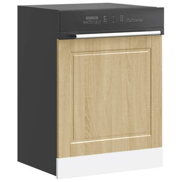 vidaXL Vaatwaspaneel Porto 60x1,5x57 cm bewerkt hout sonoma, Verzenden, Nieuw