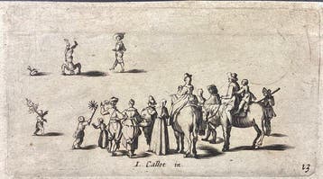 Jacques Callot (1592-1635), da - 4 tavv. da Variae