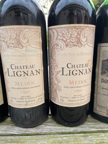 2016 Chateau La Bonnelle, 1996 Château Moulis, 1991 x 2, Verzamelen, Nieuw
