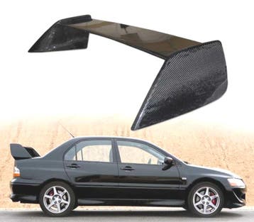 AILERON SPOILER DE TOIT MITSUBISHI  EVO VIII- IX.  CARBONE, Verzenden, Nieuw