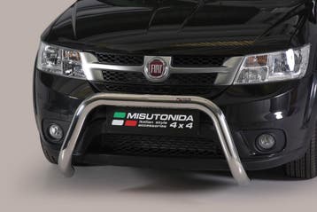 Pushbar | geschikt voor Fiat | Freemont 11- 5d mpv. | RVS rv, Verzenden
