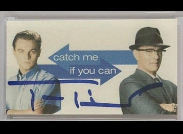 Catch Me If You Can - Tom Hanks - Signed Photo - PSA COA, Nieuw