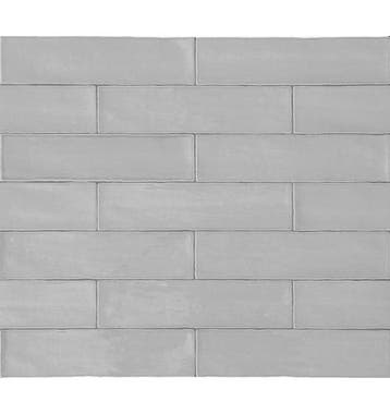 Wandtegel Ragno Viena Grijs Glans 7,5x30 (Afbouwmaterialen), Nieuw, 20 tot 40 cm, 10 m² of meer, Wandtegels