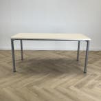 Eromes kantinetafel, 160x80 cm,  ahorn - grijs, Gebruikt, Bureau