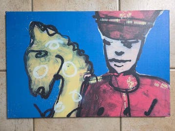 Herman Brood (1946-2001) - Huzaartje (De huzaar), Antiek en Kunst