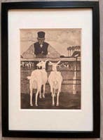 Jan Mankes (1889-1920) - Vader met Geitjes