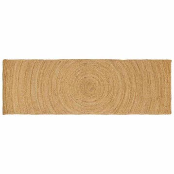 vidaXL Vloerkleden Naturel 80 x 200 cm Jute, Verzenden