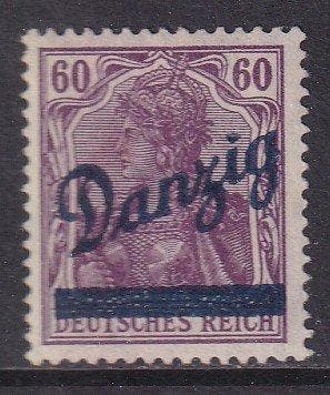 Empire allemand 1920 - ,,Grand service interne attesté par, Gestempeld