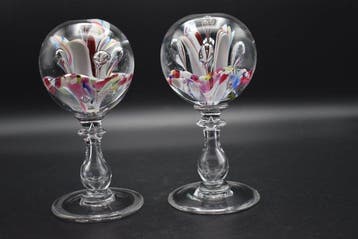 Presse-papier (2) - Porte perruques - Glas