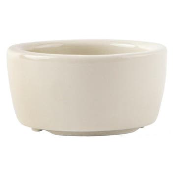 Boterschaaltjes | Keramiek |  Ivoor | 12 Stuks | Ø56mm, Verzenden, Nieuw in verpakking