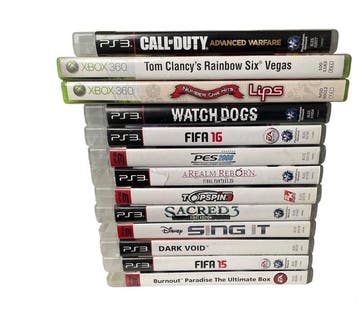 Sony, Microsoft - Playstation 3 (PS3) - Lotto giochi PS3 e, Nieuw