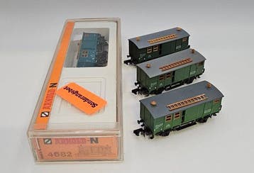Arnold N - 4640, 4682 - Wagon de marchandises pour trains, Nieuw