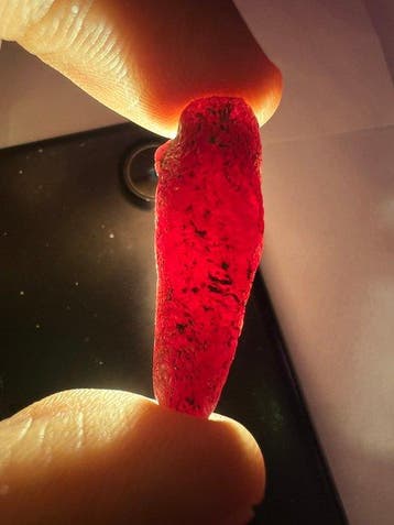 Natuurlijke verbluffende Afrikaanse robijn van topkwaliteit