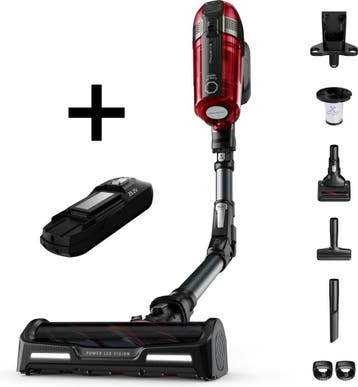 Tefal X-Force 12.60 Pet & Car TY98A2GO Stofzuiger Zwart/Rood, Ophalen of Verzenden, Nieuw