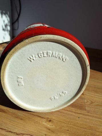 Vaas - Creamware - XL Bay Keramische Vloervaas