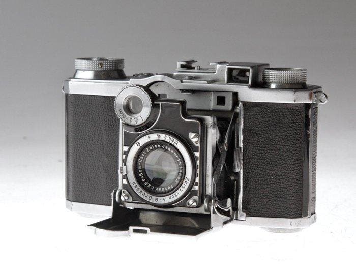 Zeiss Ikon *** Super Nettel II *** Analoge camera, Audio, Tv en Foto, Fotocamera's Analoog
