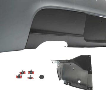 PARE CHOCS ARRIÈRE BMW E81 E87 04-11 PACK M PDC, Verzenden