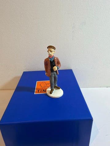 Tintin - CARTE DE VOEUX Marbrier