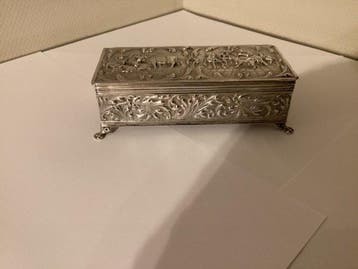 Boîte à cuillères - Argent 833 - Tabatière en argent