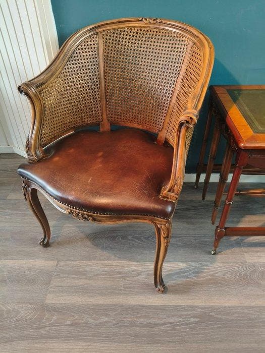 Fauteuil - Hout, Antiek en Kunst, Antiek | Overige Antiek