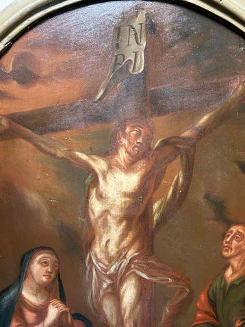 Duitse school (XVIII) - Kruisiging Jezus Christus
