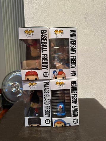 Funko - Funko Pop - Freddy Baseball, Anniversary, Palace Gu