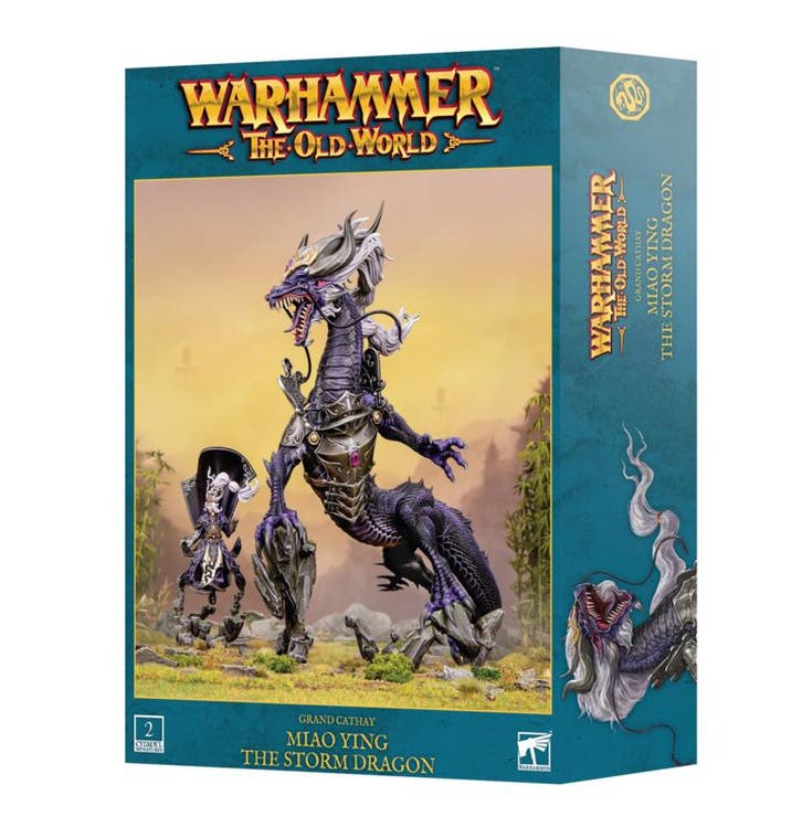 Armies of Grand Miao Ying - The storm dragon (warhammer, Hobby en Vrije tijd, Wargaming, Ophalen of Verzenden