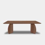 Tafel Rechthoekig Eikenhout  Driehoek  140x90, Nieuw
