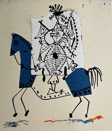 Pablo Picasso (1881-1973) - Cover for Verve, 1951