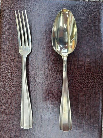 Boulenger - Service de table (38) - Plaqué(e) argent, Antiek en Kunst