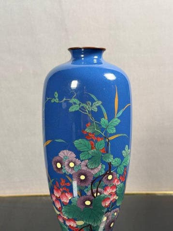 Vaas - cloisonné emaille - Japan - Meiji periode (1868-1912)