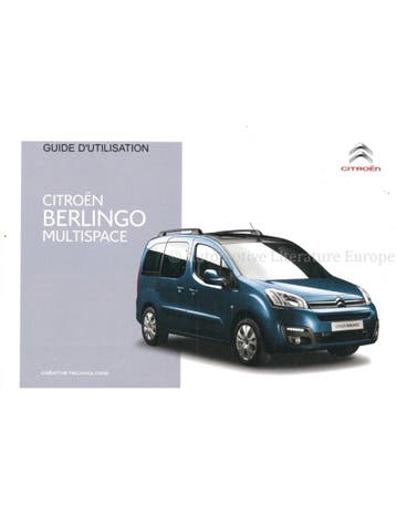 2015 CITROEN BERLINGO MULTISPACE INSTRUCTIEBOEKJE FRANS, Autos : Divers, Modes d'emploi & Notices d'utilisation