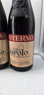 1964 , N.V Barolo &. 1973 Nebbiolo, Giacomo Conterno -, Verzamelen, Wijnen, Nieuw