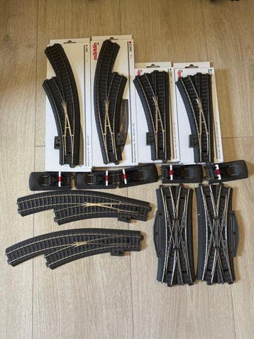 Märklin H0 - 24672, 24671, 24611, 24612 - Modeltreinsporen, Hobby & Loisirs créatifs