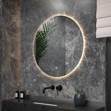 2dekans | Mirlux Badkamerspiegel met LED Verlichting &, Huis en Inrichting, Woonaccessoires | Spiegels, Ophalen of Verzenden, Nieuw
