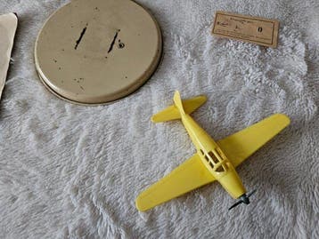 Jep - Blikken speelgoed - Avion JEP téléguide sur pylone -, Antiquités & Art