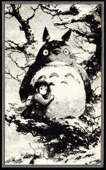Æ (XX-XXI) - Set of 3 – “Totoro: When the Forest Was, Nieuw