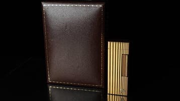 Dunill - Rare Model Pattern Rollagas Lighter - Aansteker -, Verzamelen, Nieuw