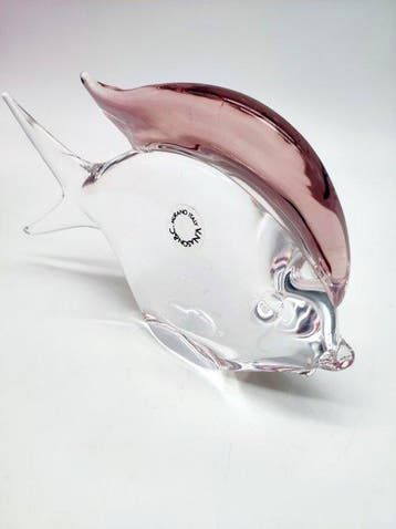 V.Nason&C. Murano - Presse-papiers - Pesce Tropicale - Verre