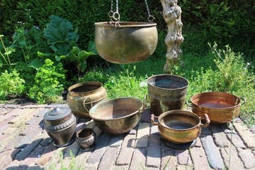 Oa Rio Holland - Jardinière (8) - Koper - koperen