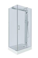 Sanifun douchecabine Ettore 900 x 900 Grijs, Ophalen of Verzenden, Nieuw