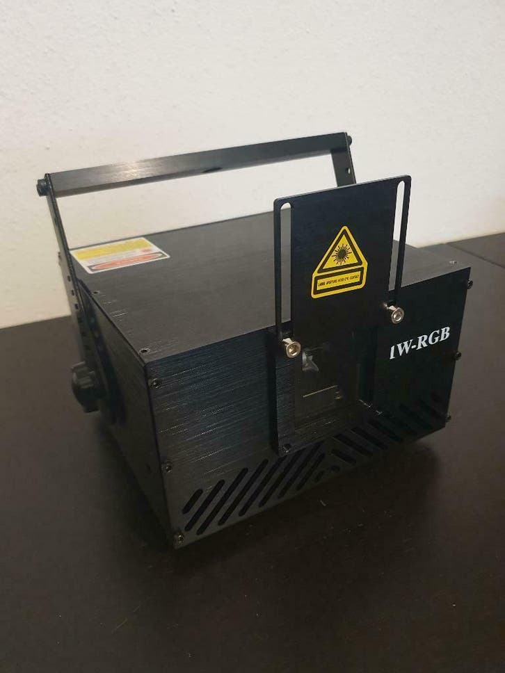 1 Watt (1000 mW) RGB laser projector ILDA 25 Kpps Full Diode, Muziek en Instrumenten, Licht en Laser, Geluidgestuurd, Kleur, Stroboscoopeffect