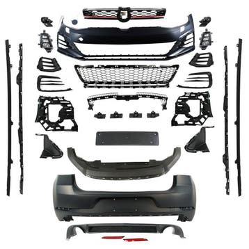 VW Golf 7 naar 7.5 GTI Look BodyKit – bumperset