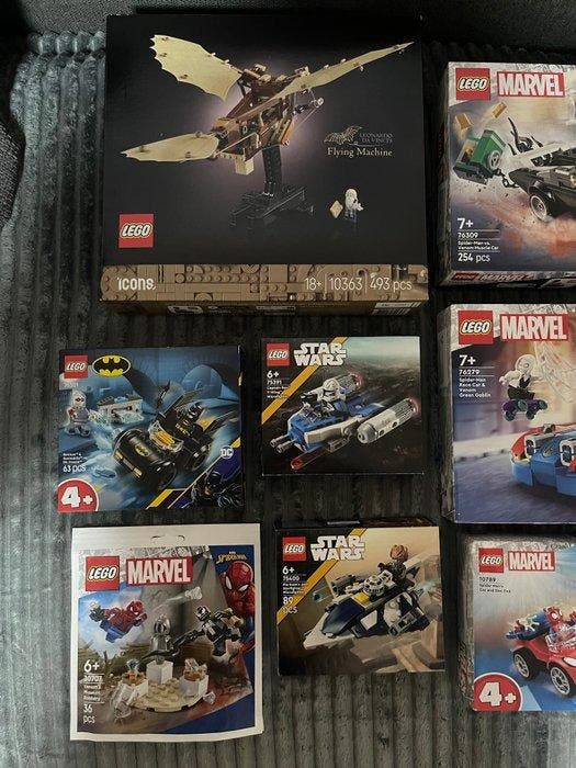Lego Set - Marvel - Leonardo da Vincis Fluggerät, Kinderen en Baby's, Speelgoed | Duplo en Lego