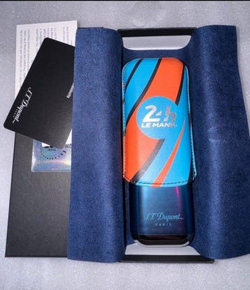 S.T. Dupont - Étui à cigares - Les 24 Heures du Mans - Cuir, Nieuw