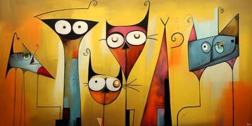 Felix van Horst - Abstract Whiskers (XXL)