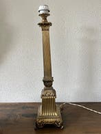 Tafellamp - Romeinse Korinthische zuil stijl tafellamp -